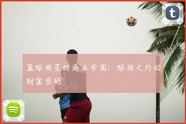 篮球明星的商业帝国：球场之外的财富密码